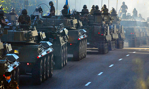 Un general retirado pide una intervención armada en Cataluña